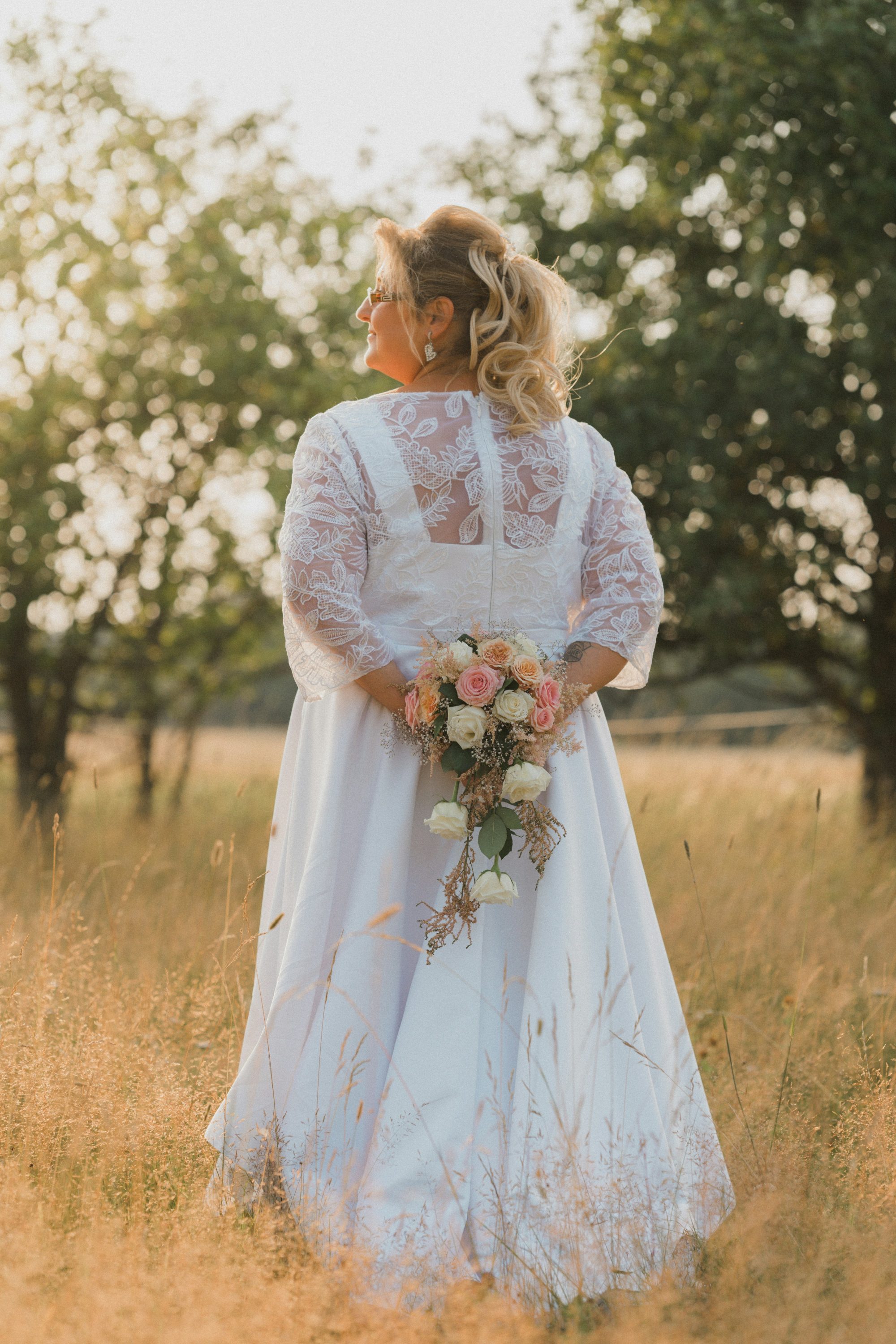 Behind-the-scenes bridal preparations in the Scottish Highlands.